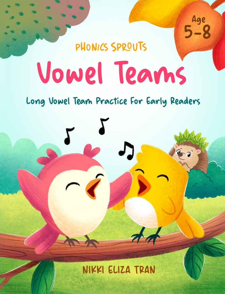 Vowel Teams workbook cover